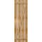Ekena Millwork Spaced Board-n-Batten Shutters w/Z-Bar, Rough Sawn Western Red Cedar, 23W x 73H, PR RBS06Z23X073RWR - alternate 4
